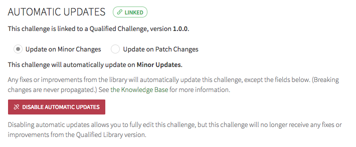 Receive automatic challenge updates from Qualified